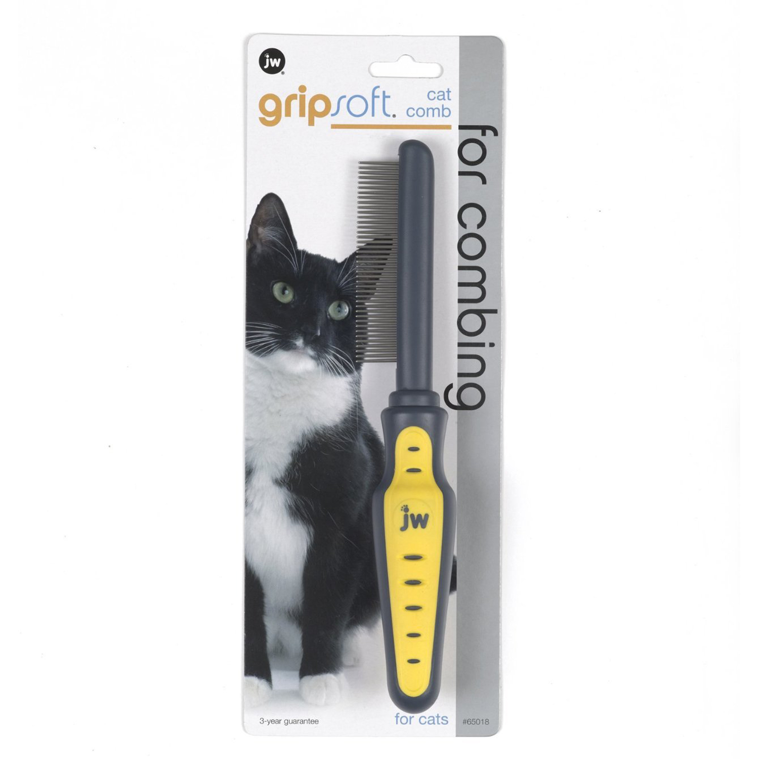 JW Pet GripSoft Cat Comb